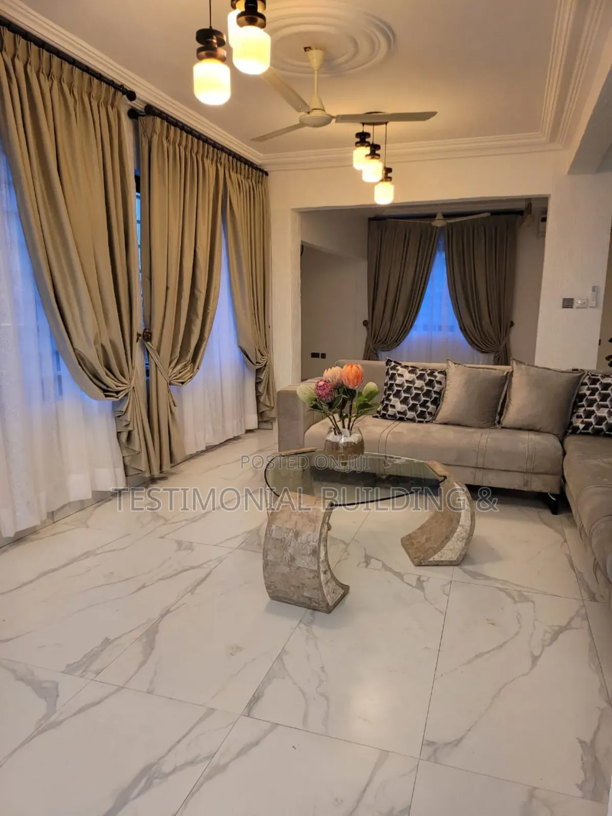 Furnished 5bdrm House in Testimonial Building, American House for rent