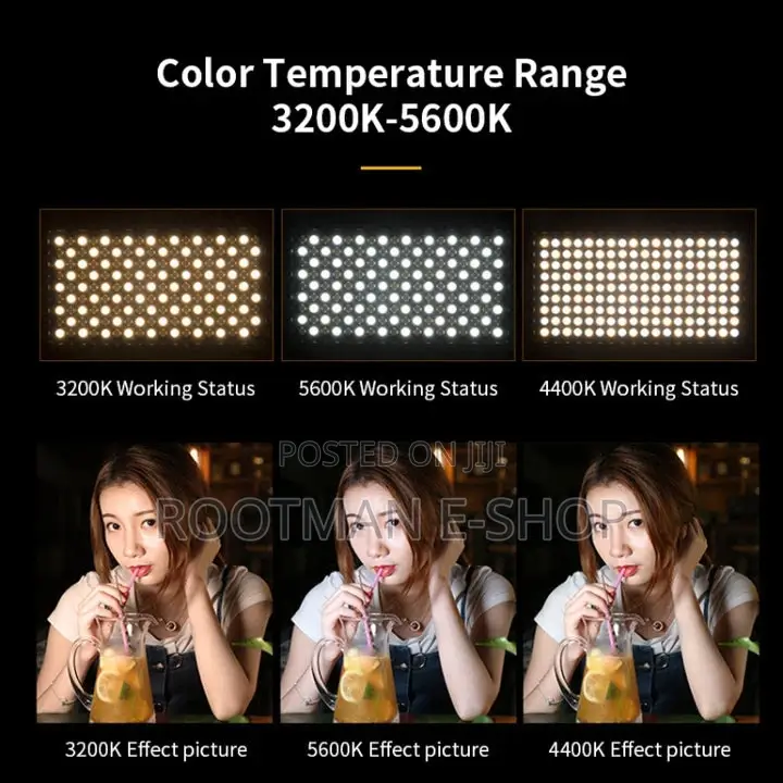 E900 55W - Flat Panel Lights Live Broadcast