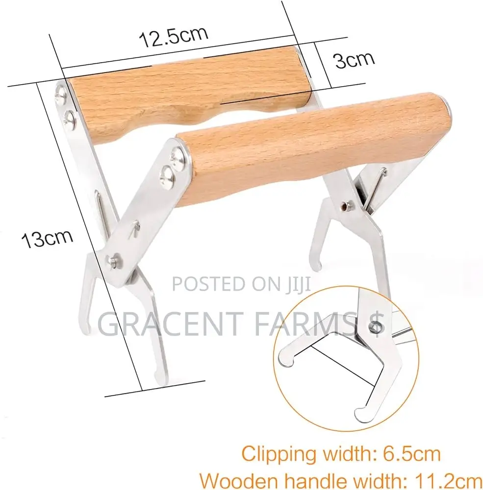 Wooden Handle Honey Comb Frame Grip