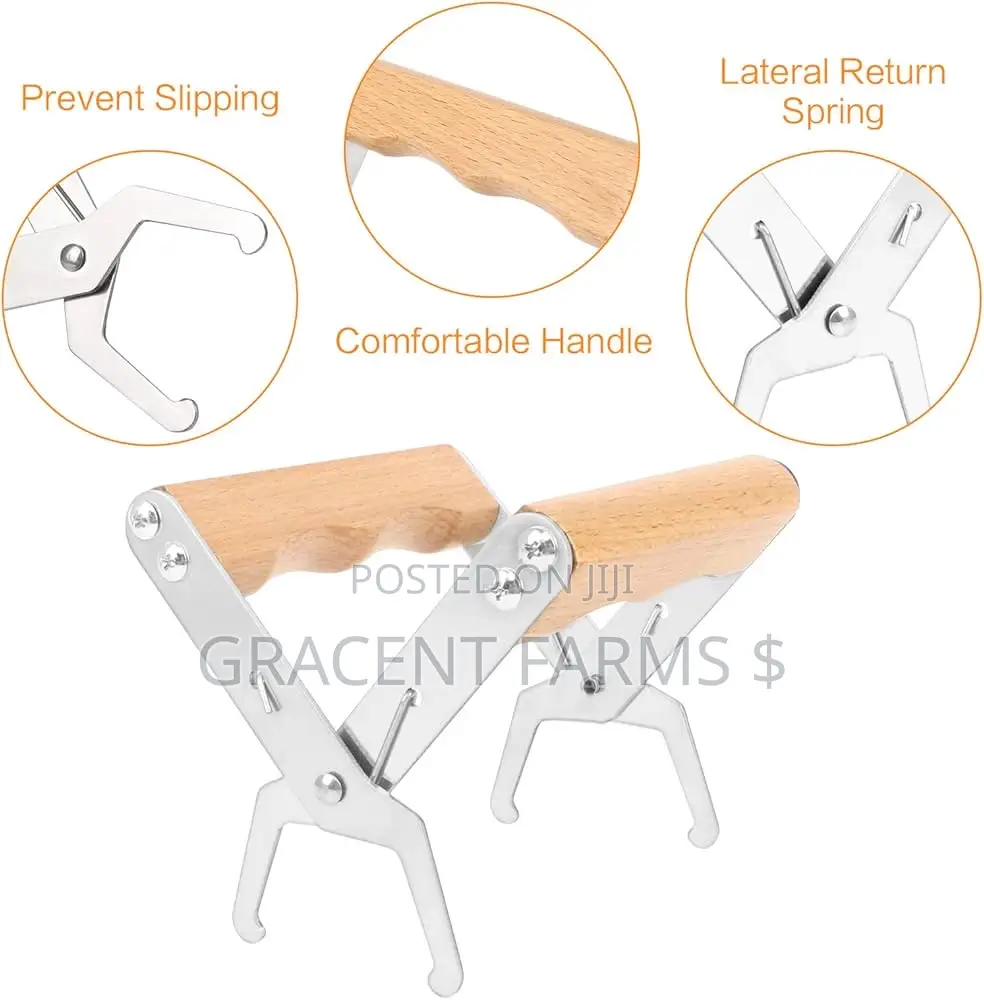 Wooden Handle Honey Comb Frame Grip