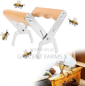Wooden Handle Honey Comb Frame Grip