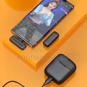 Wireless Microphone for iPhone, Mini Lapel Mic for Recording