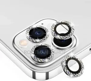 Sparkling Stone Diamond Camera Lens for iPhones(Metal Alloy)
