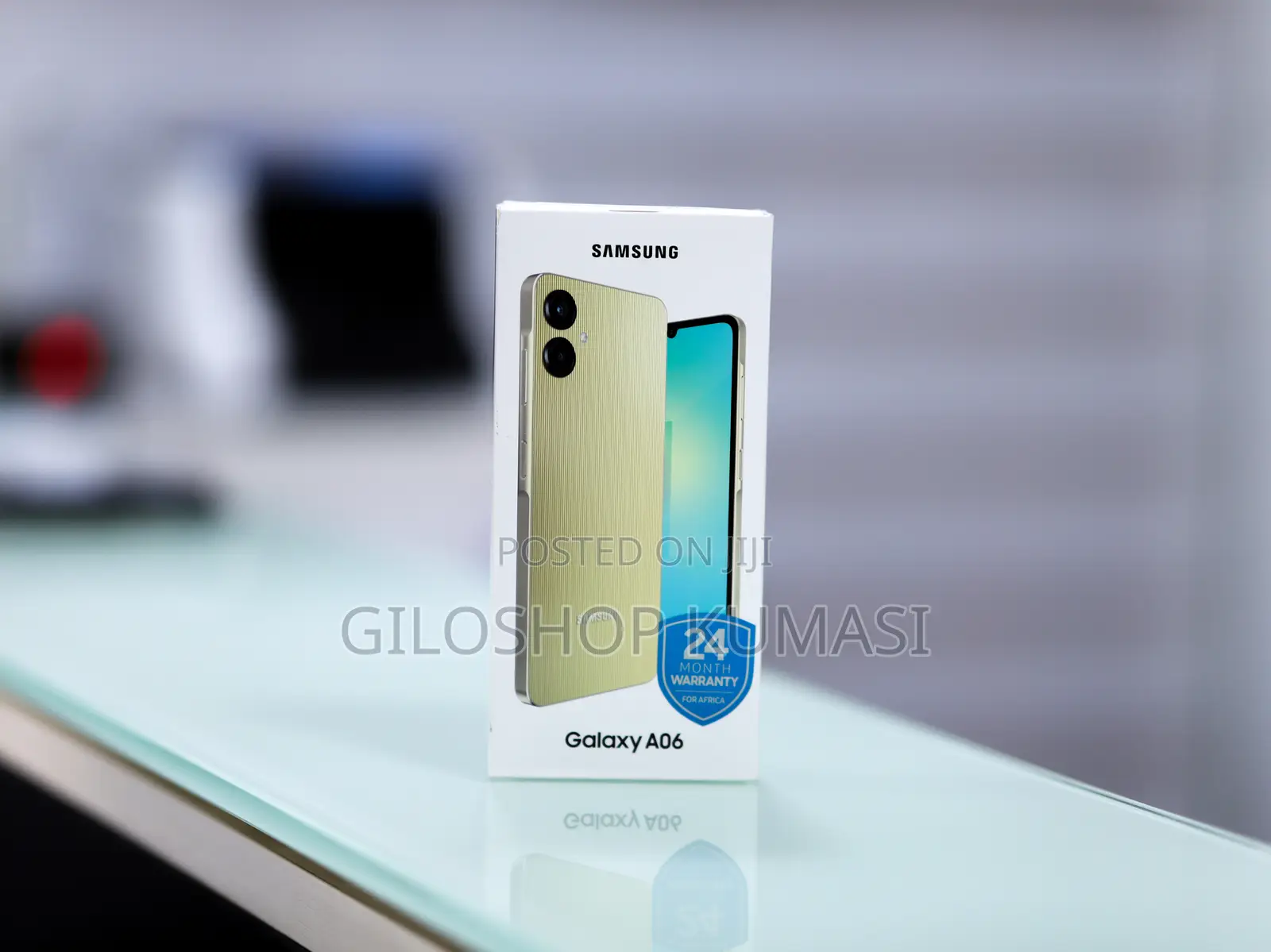New Samsung Galaxy A06 64 GB Yellow