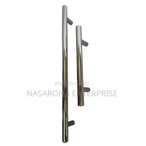 Silver Door Handles 6.1” 7.2” 8.4” 9” 10.1”