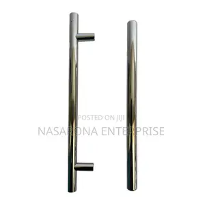 Silver Door Handles 6.1” 7.2” 8.4” 9” 10.1”