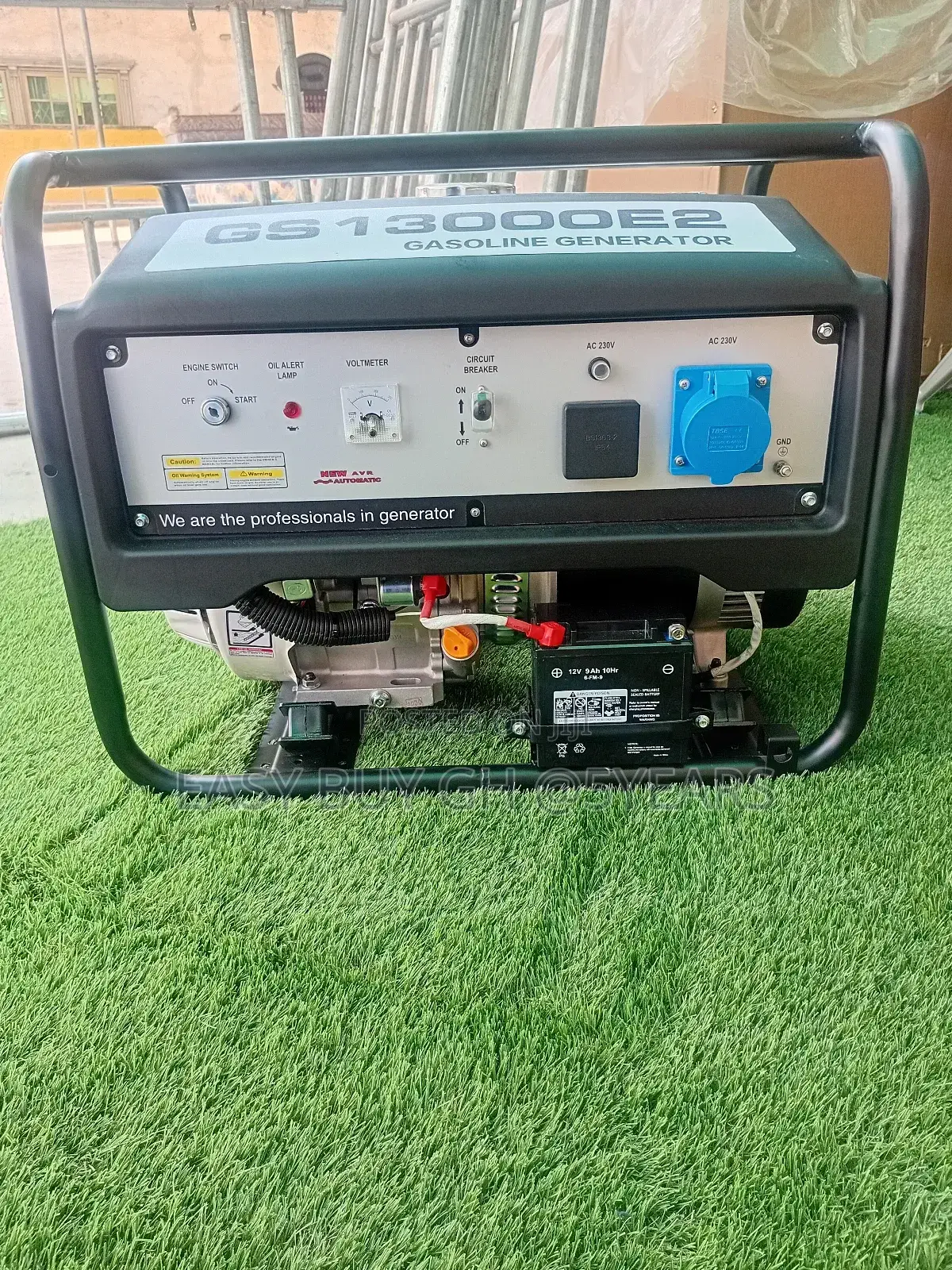 Original Petrol Generator 10kva Has a Key Start