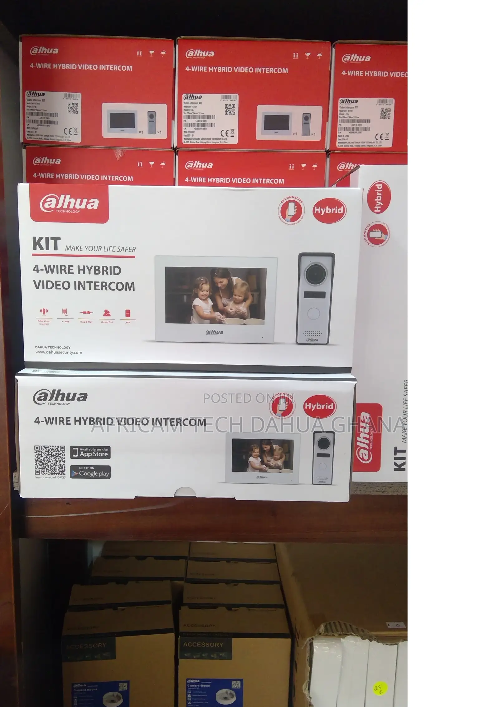 Dahua Video Intercom KIT Hybrid -7" TFT Touch Screen