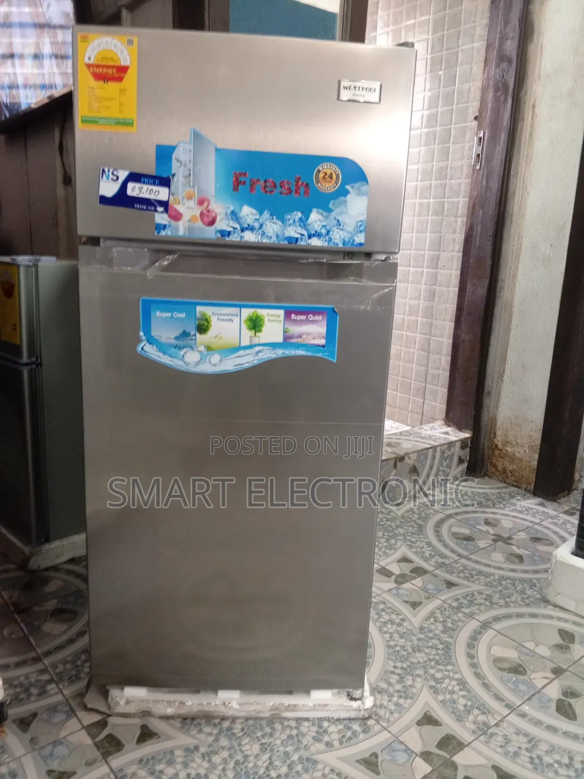 Super Cool Westpool Refrigerator WP-167A 112L Fridge/Freezer