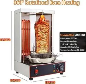 2 Burning Shawarmer Machine