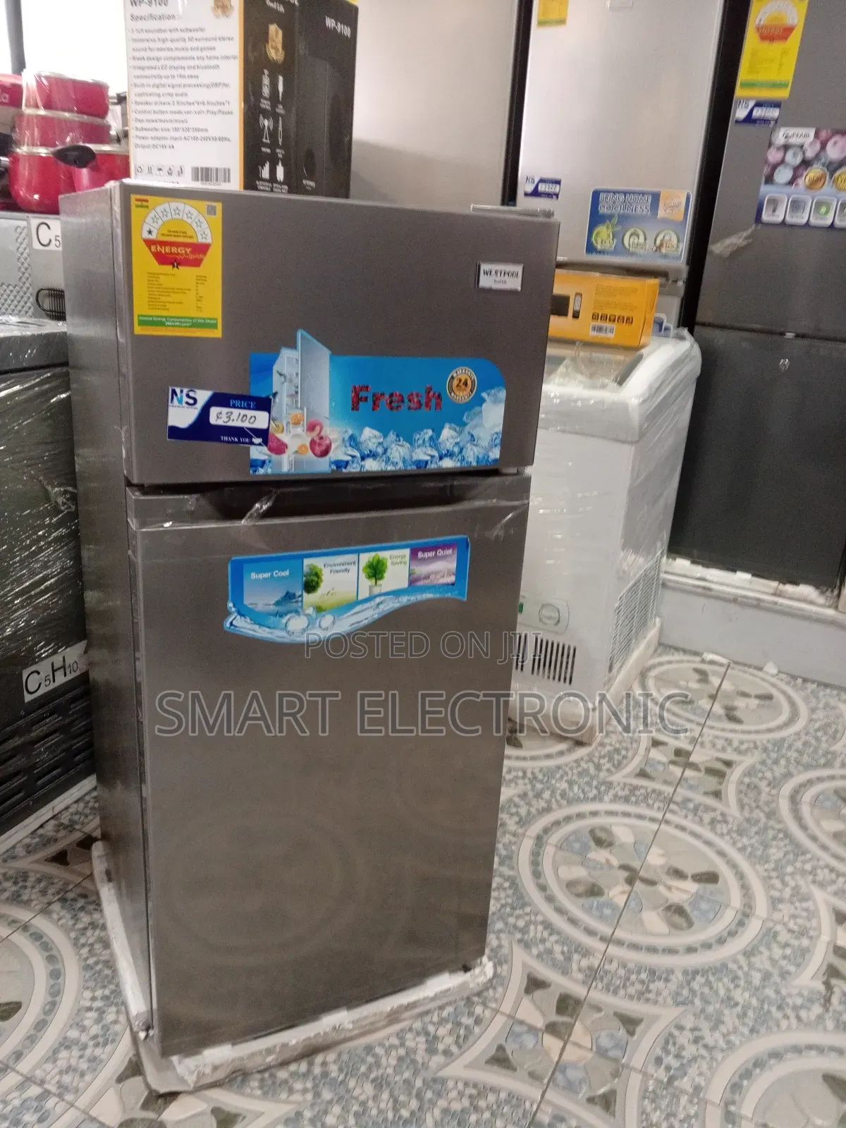 Westpool Freezer/Fridge Freezer/ 112L WP-167A Super Quiet