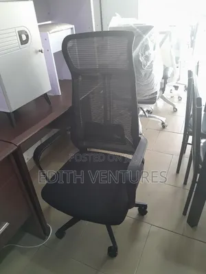 Swivelling Chair With Lumber Support