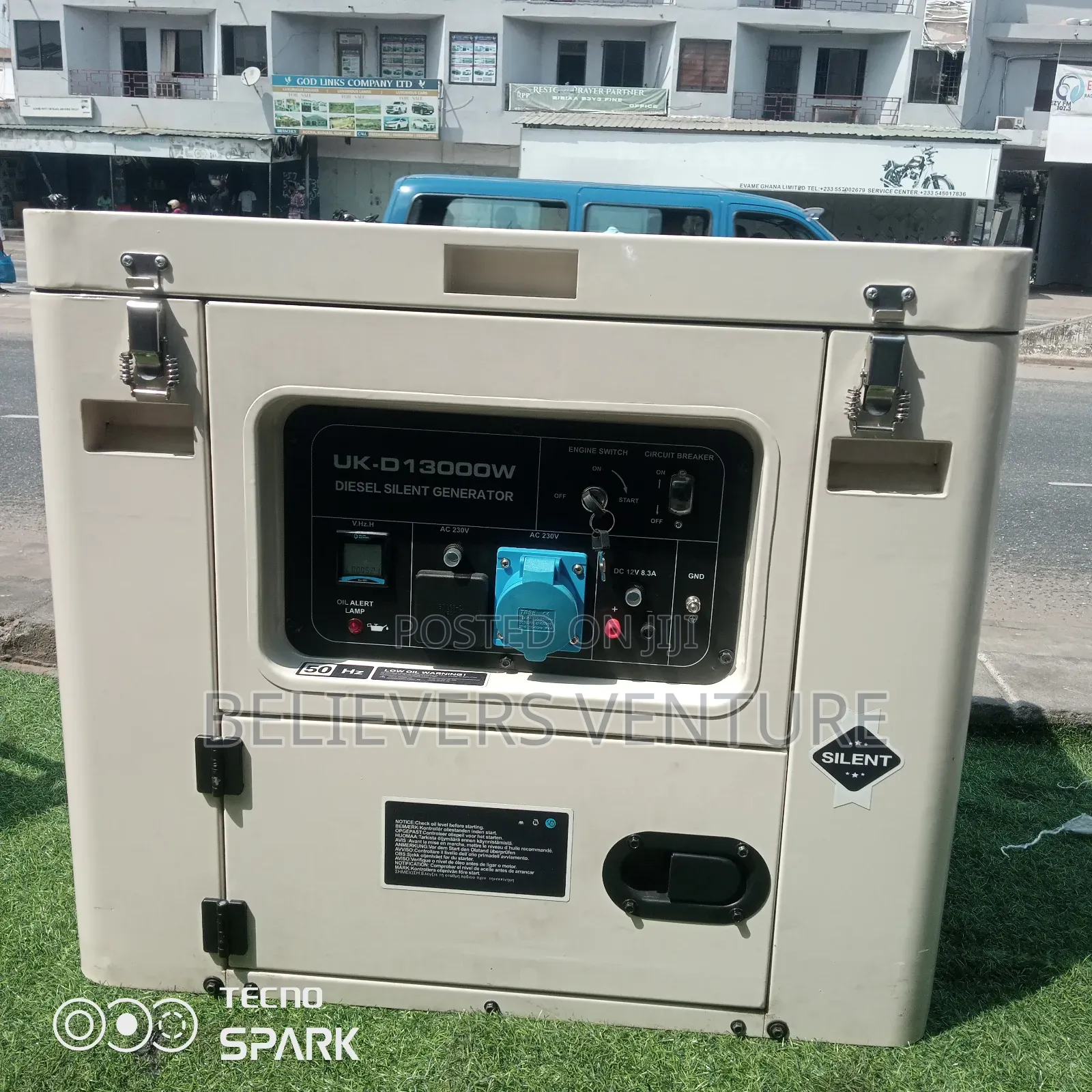 Almighty Diesel Silent Generator 13000w Generator
