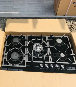 Fast Cooking Black 5 Gas in-Built Kenwood 90cm