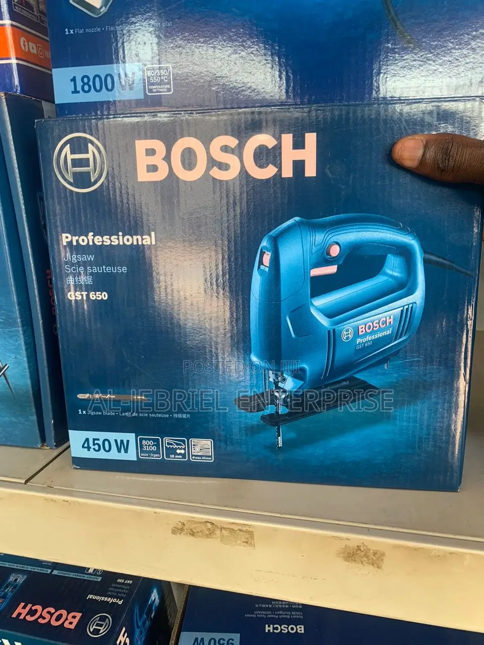 Bosch 450 Watts Professional Jigsaw (Gst-650)