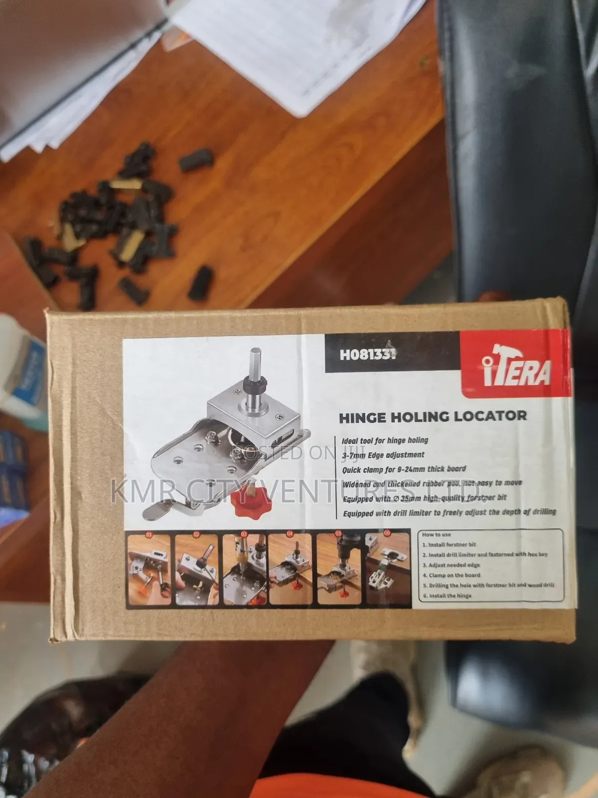 Hinge Hole Drilling Mechanism