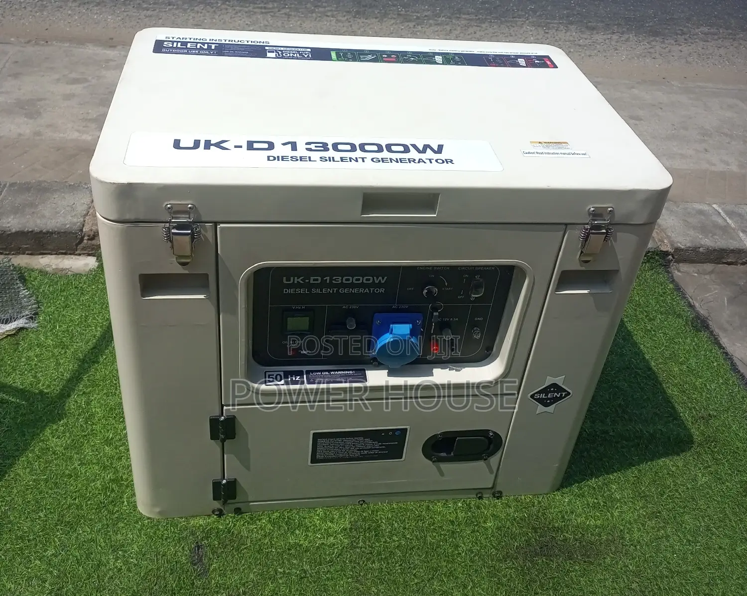 10kva Key Starter Generator 13000w UK Generator 230v