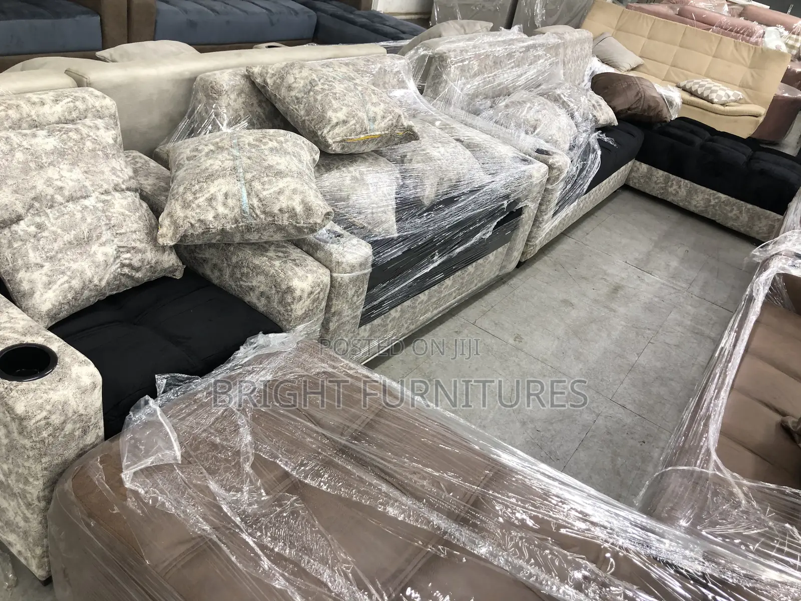 Foreign Turkish L Shapes ,2in1 and Single Sofa