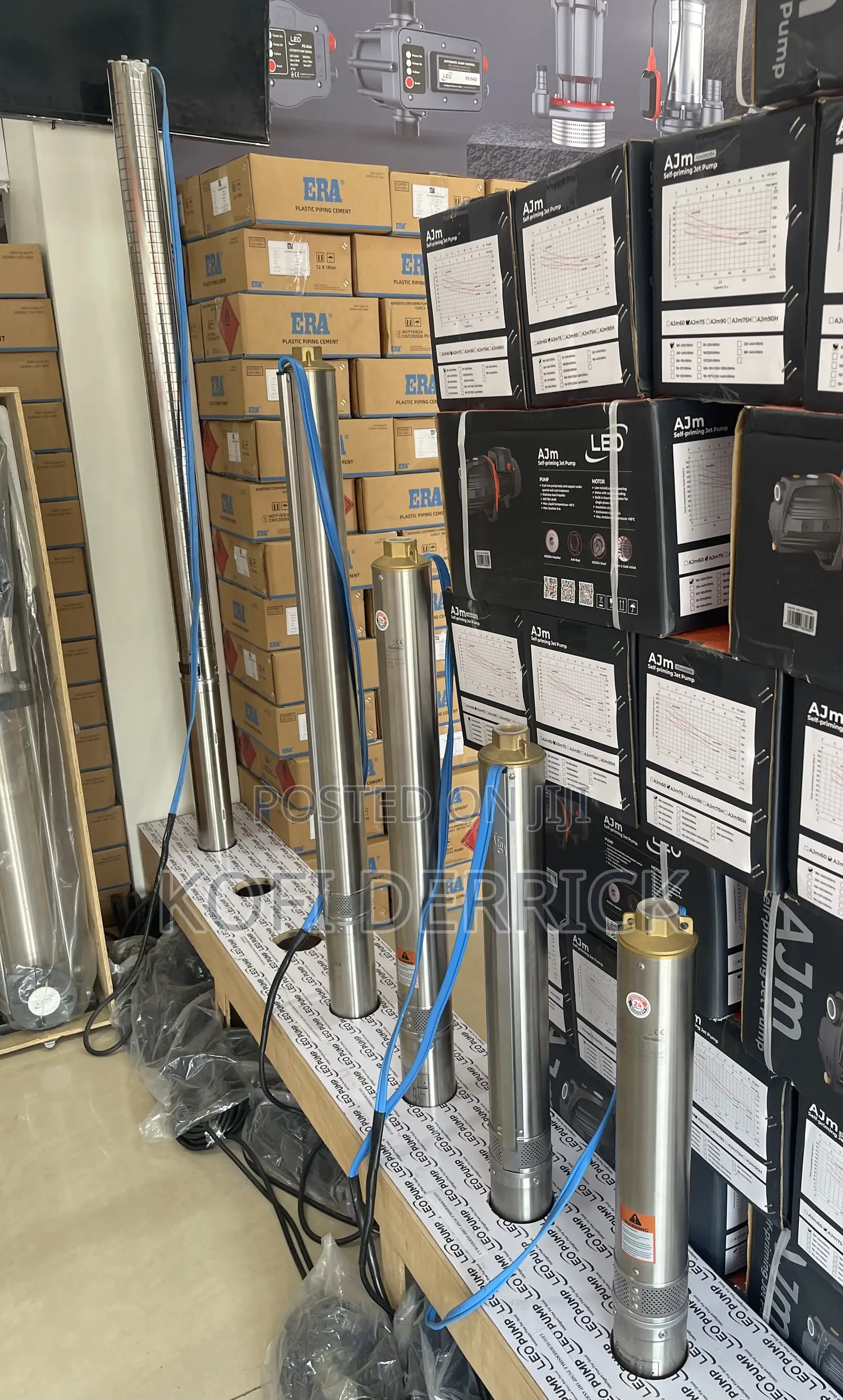 7.5hp Submersible Pump (3phase)- Borehole Pump