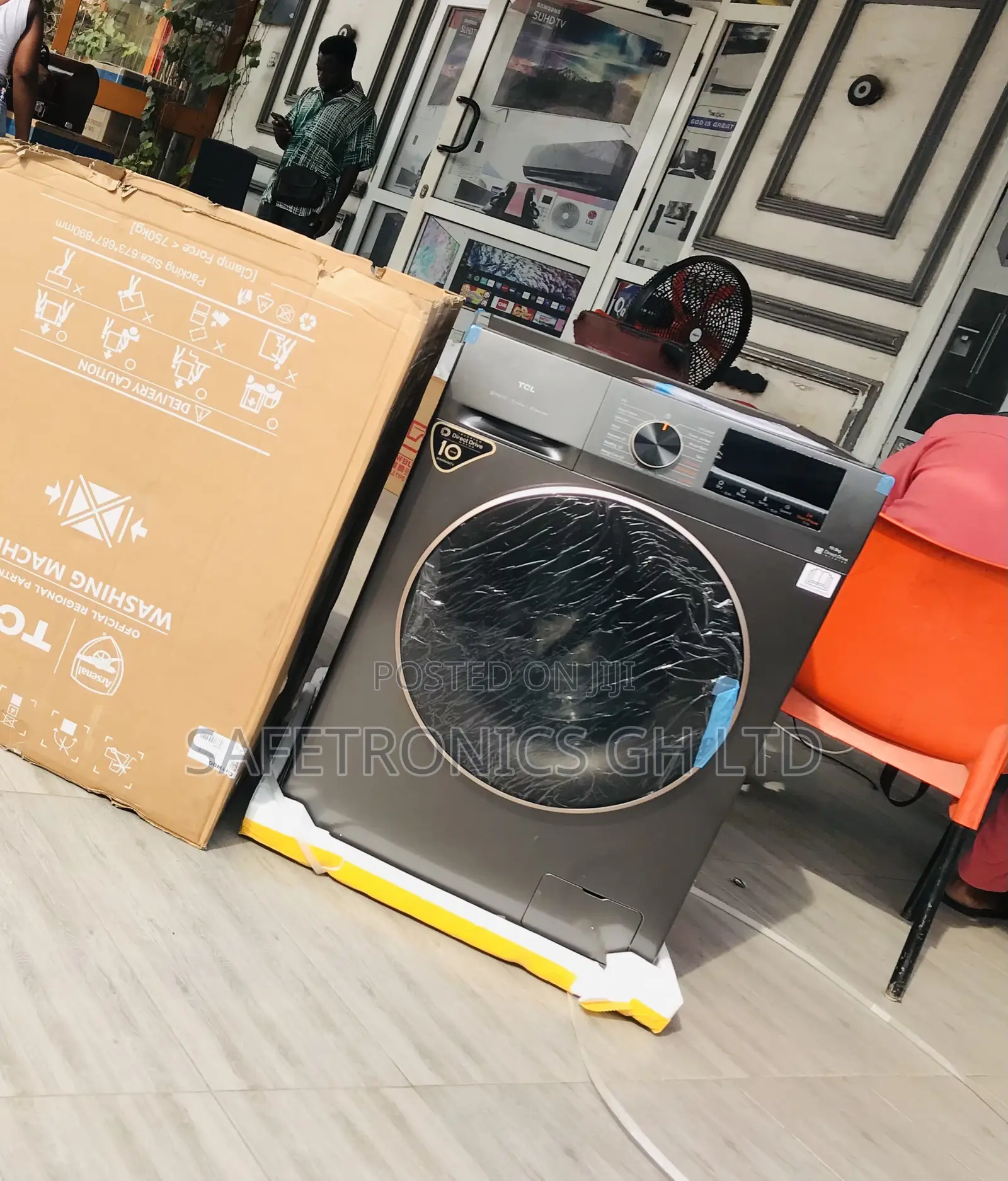 Grab Best TCL 11kg Fully Automatic Frontload Washer Inverter