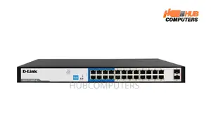 D-Link DGS-F1024p 24 Port Poe Gigabit Unmanaged Switch