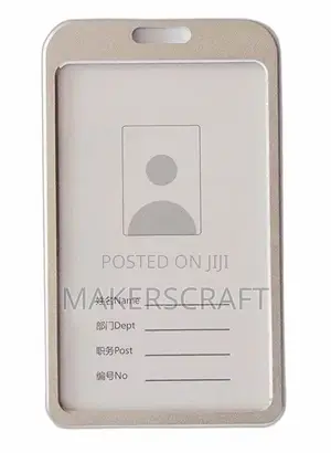 Metallic Id Card Holder