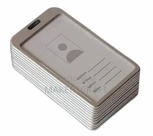 Metallic Id Card Holder
