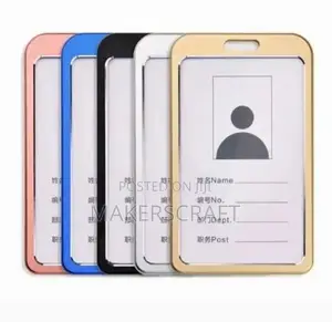 Metallic Id Card Holder