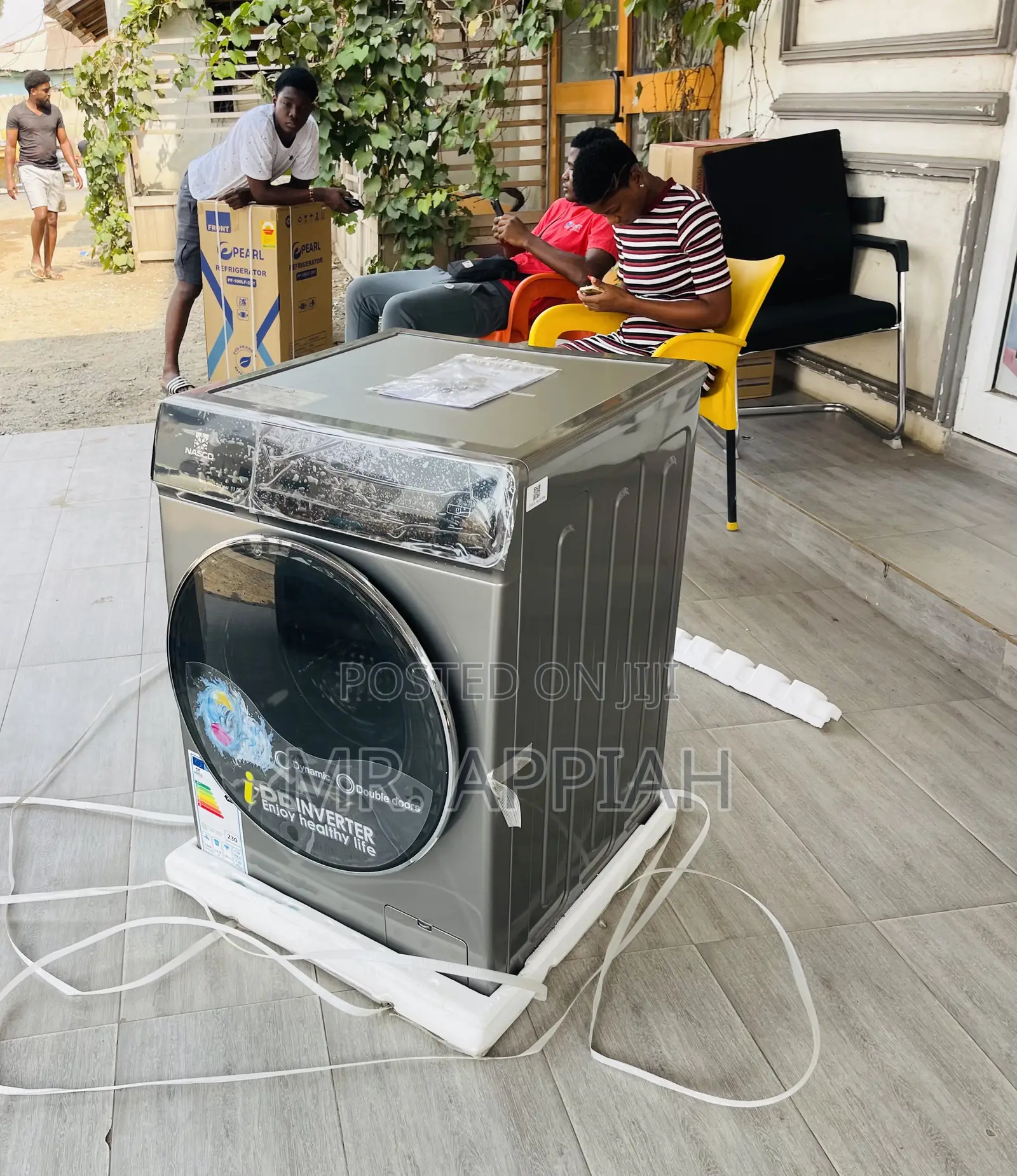 Quality Nasco 8kg Front Load Washing Machine(Inverter).