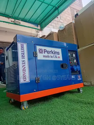 Orange and Blue 15kva Diesel Generator
