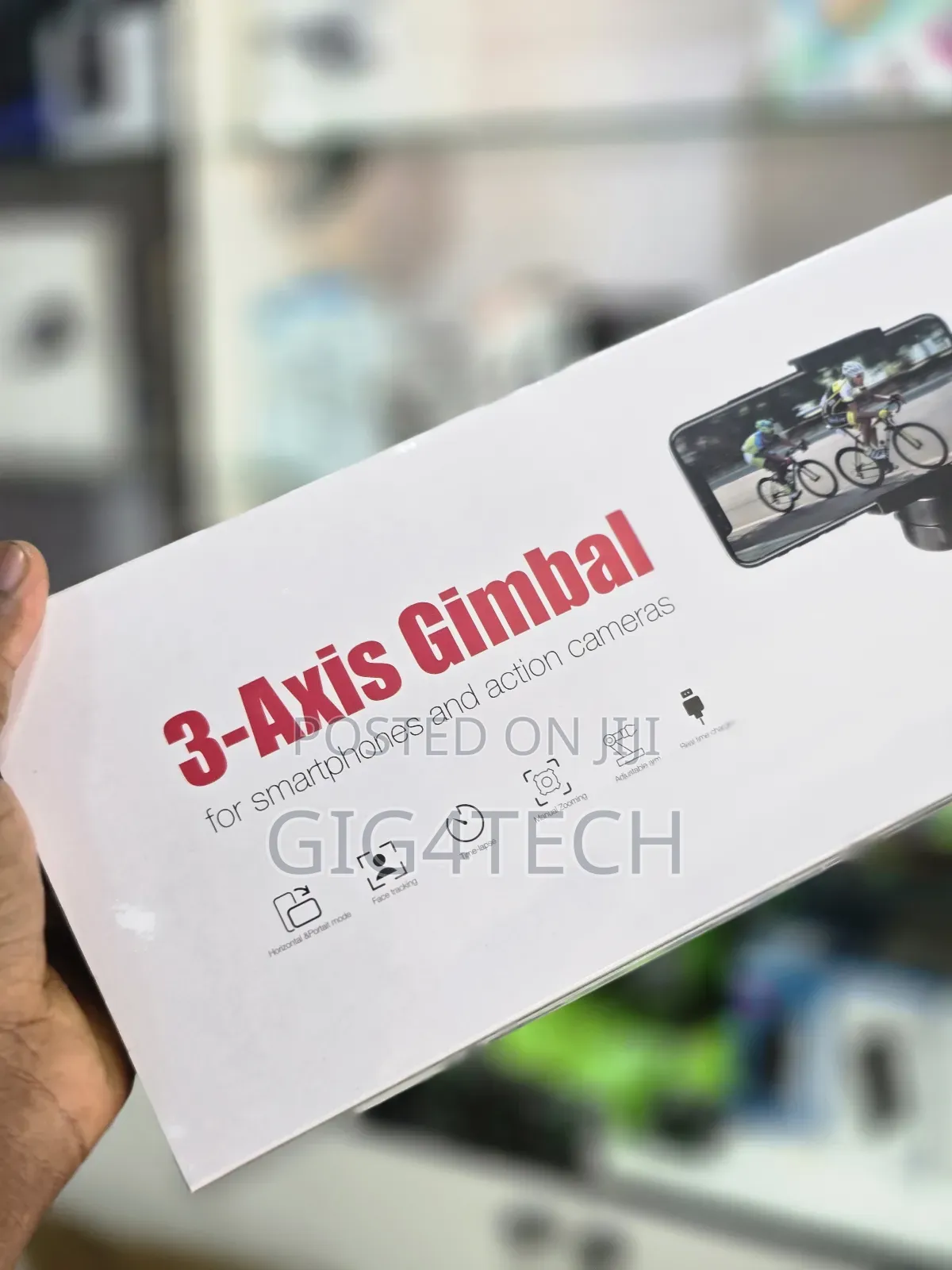 Handheld 3-Axis Gimbal Stabilizer F6 With Tripod