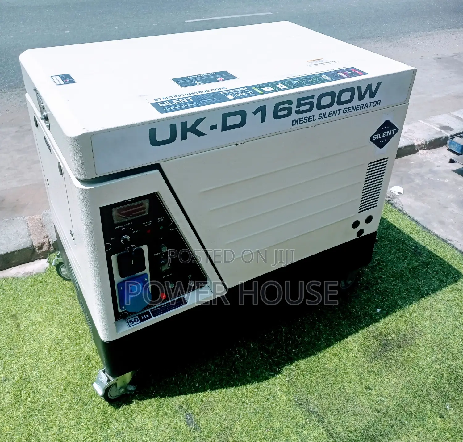 UK Finest Keys Generator 15kva 16500w 230v Diesel Generator