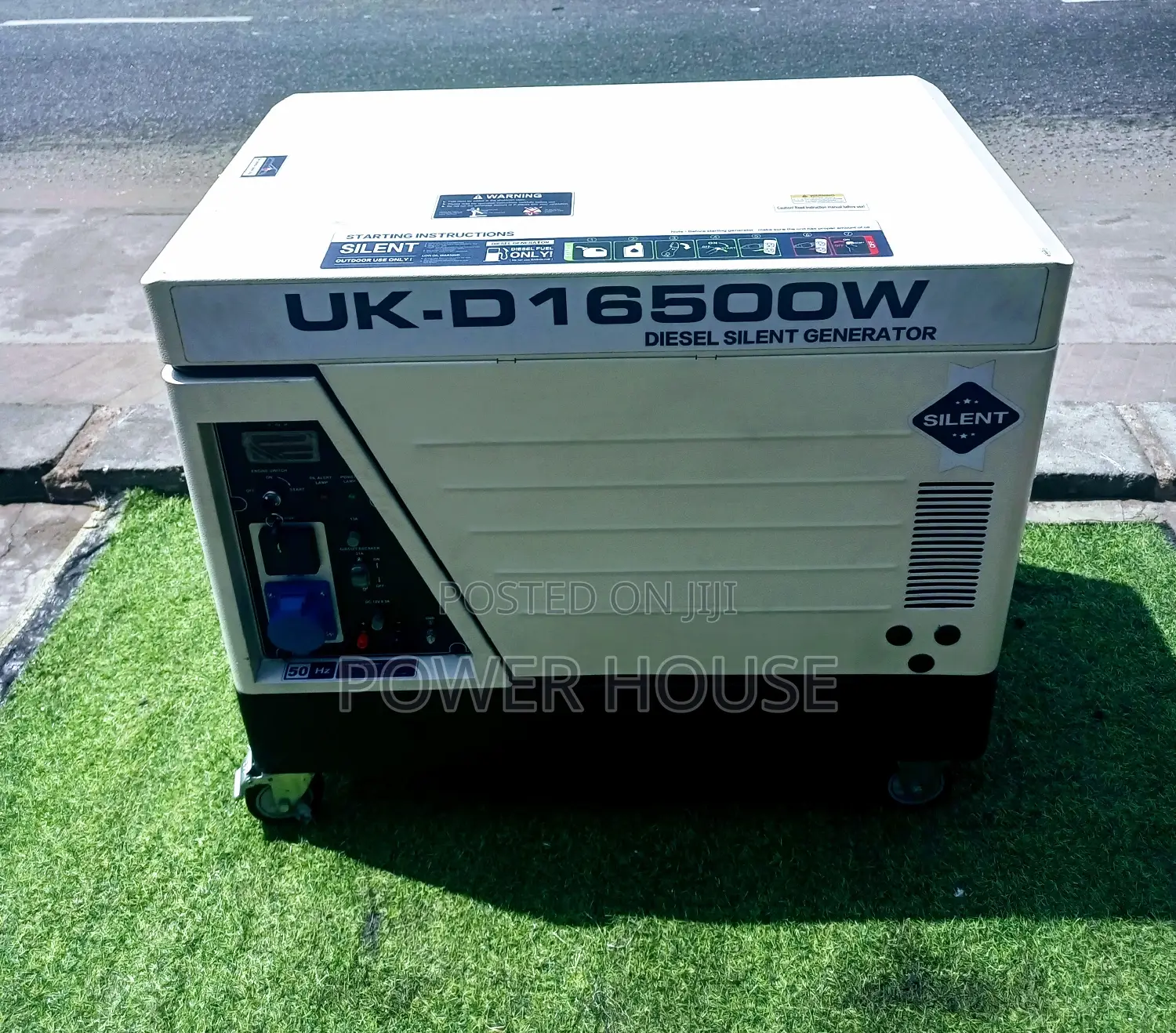 Legitimate Diesel Generator 15kva 16500w 230v UK Generator