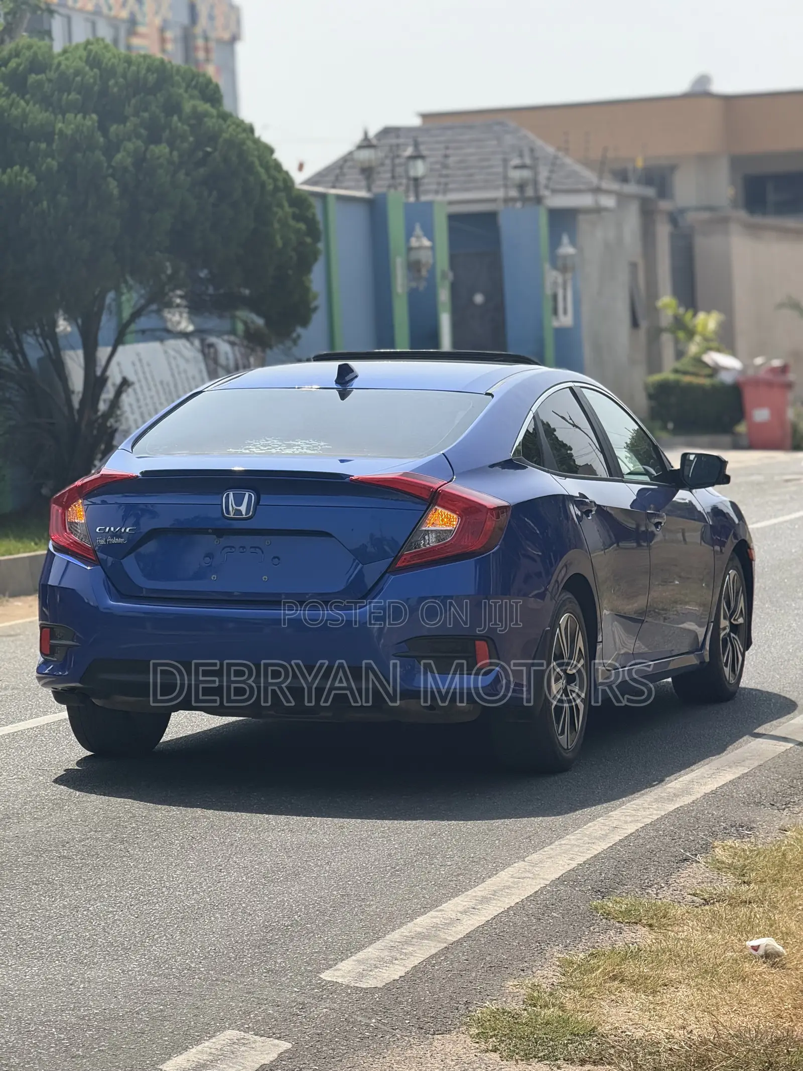 Honda Civic EX-T 4dr Sedan (1.5L 4cyl) 2017 Blue