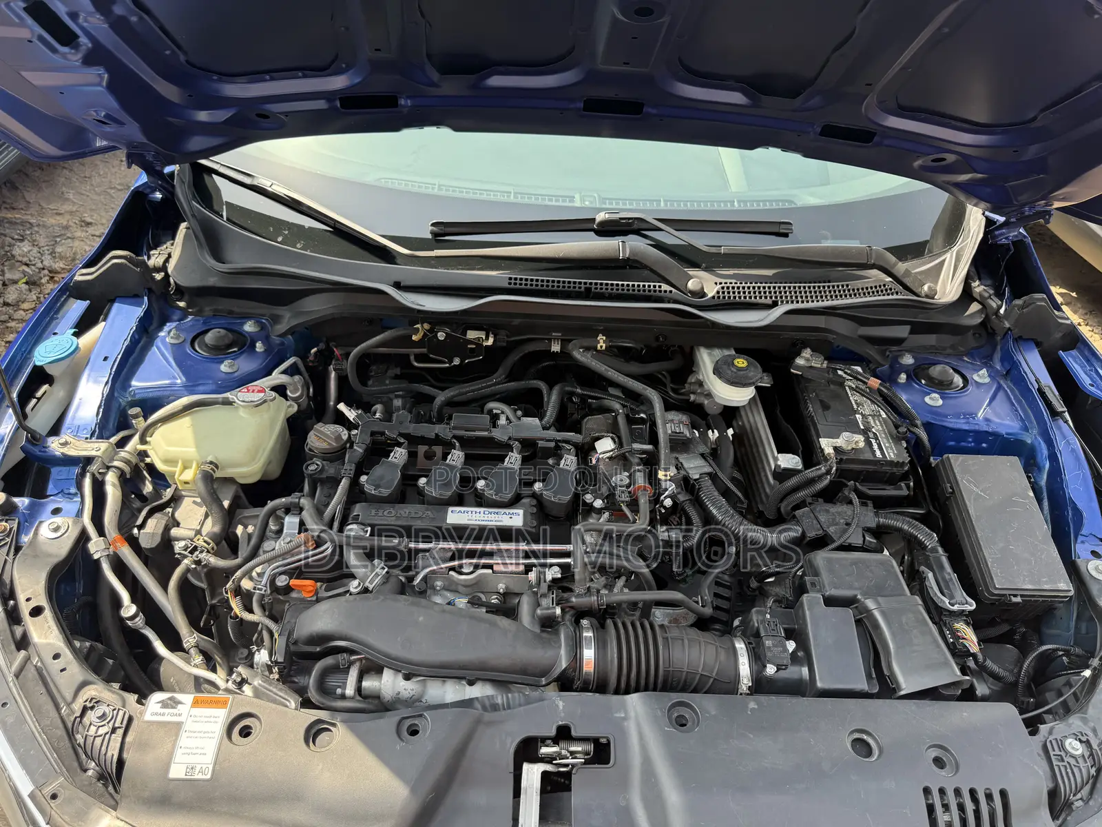 Honda Civic EX-T 4dr Sedan (1.5L 4cyl) 2017 Blue
