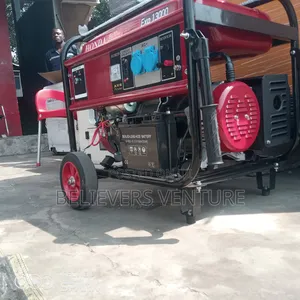 Mute Petrol 13000w Mega Geneset Honda High Tech Geneset