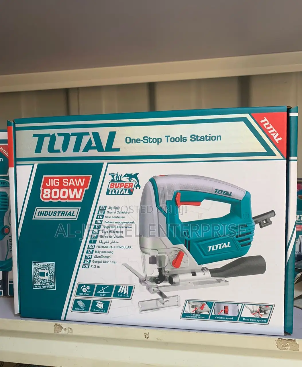 Total 800 Watts Industrial Jigsaw