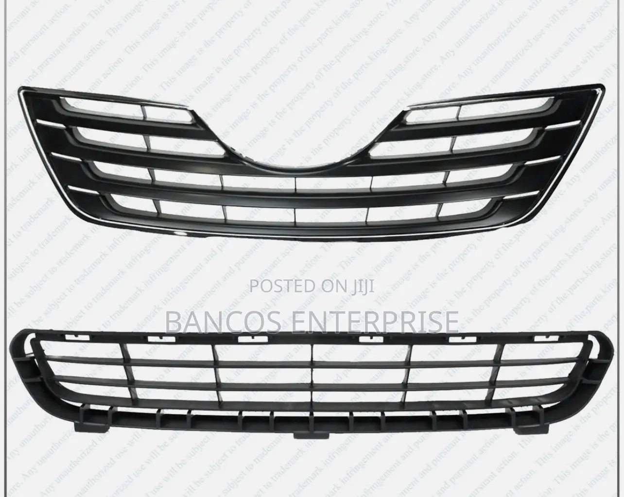 Toyota Camry 2007-2009 Top And Down Grille