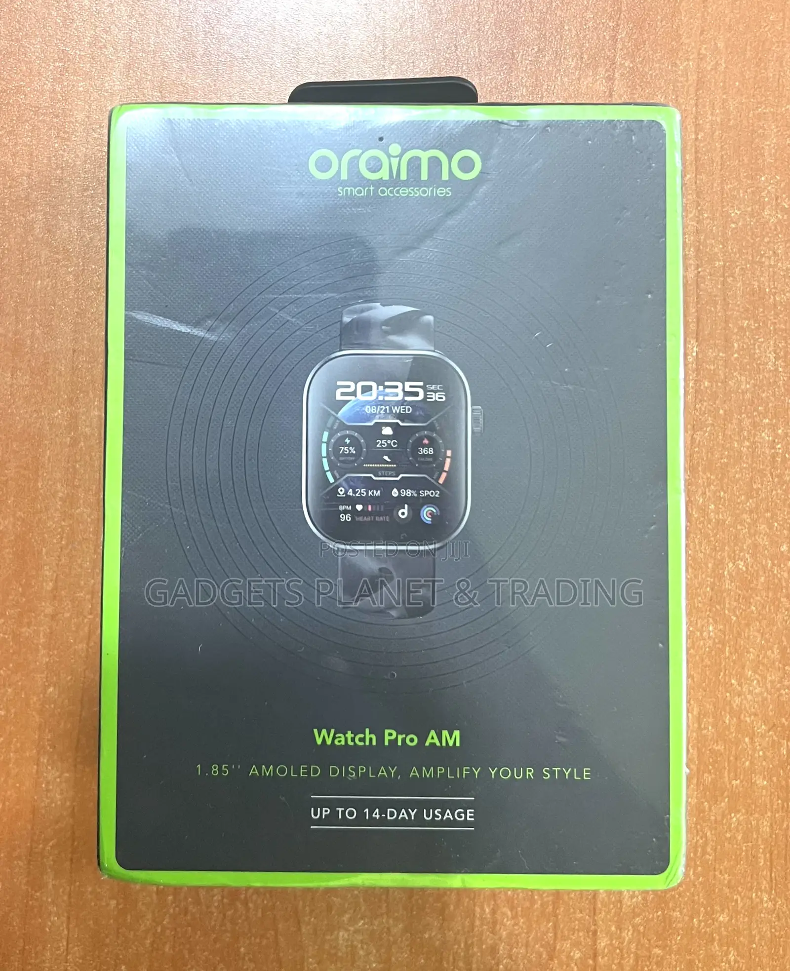 Oraimo Watch Pro Am 1.85′′ Amoled Ip68 Smartwatch | Osw-811h