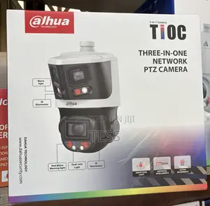 Dahua Ip PTZ Dual Lens 8mp+4mp 10x Dh-Sdt3e410-8p-Mb-a-Pv1