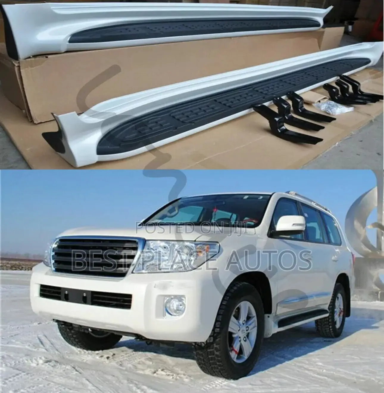 Toyota Land Cruiser 2008-21 Running Board Side Step