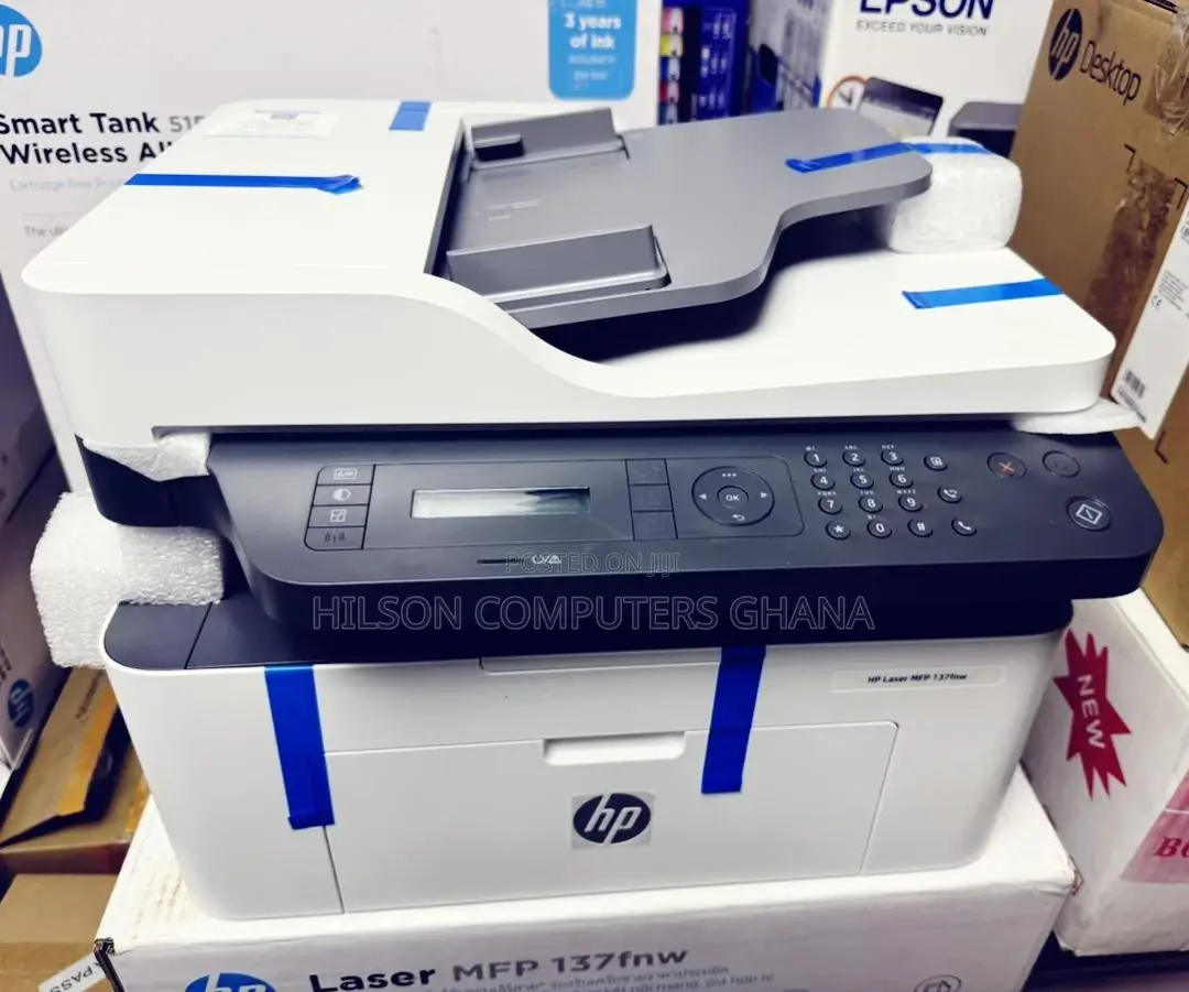 Hp Laserjet MFP M137fnw Mono All-in-One Printer