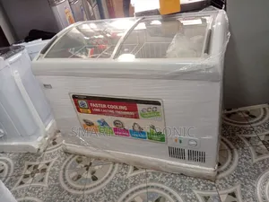 Fast Cooling Display Freezer/Ice Cream Freezer Westpool 258L