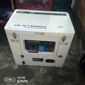 Long Using Geneset UK Made Geneset Diesel 13000w 10kva