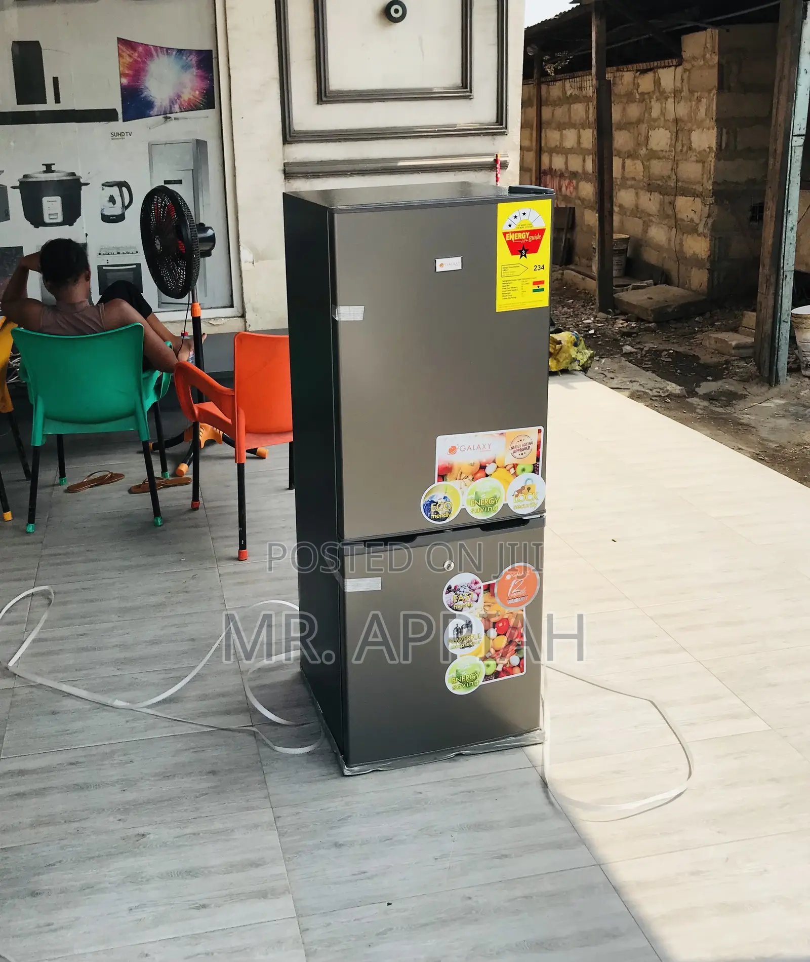Super Cooling Zara GLX-200bg Double Door Refrigerator.