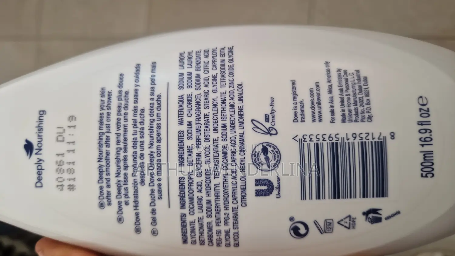 Dover Body Wash