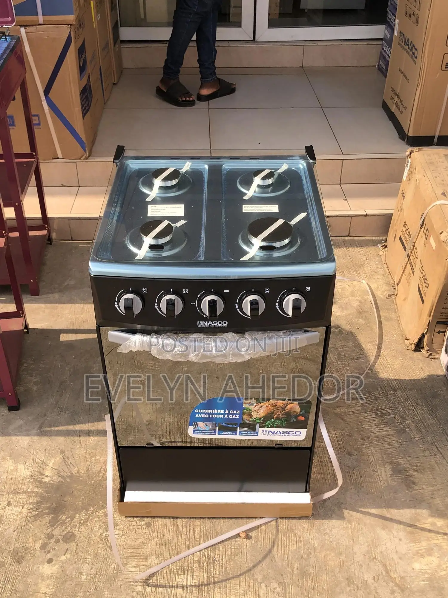 Quality Nasco Gas Cooker 50 by 50 With 4 Burners Available