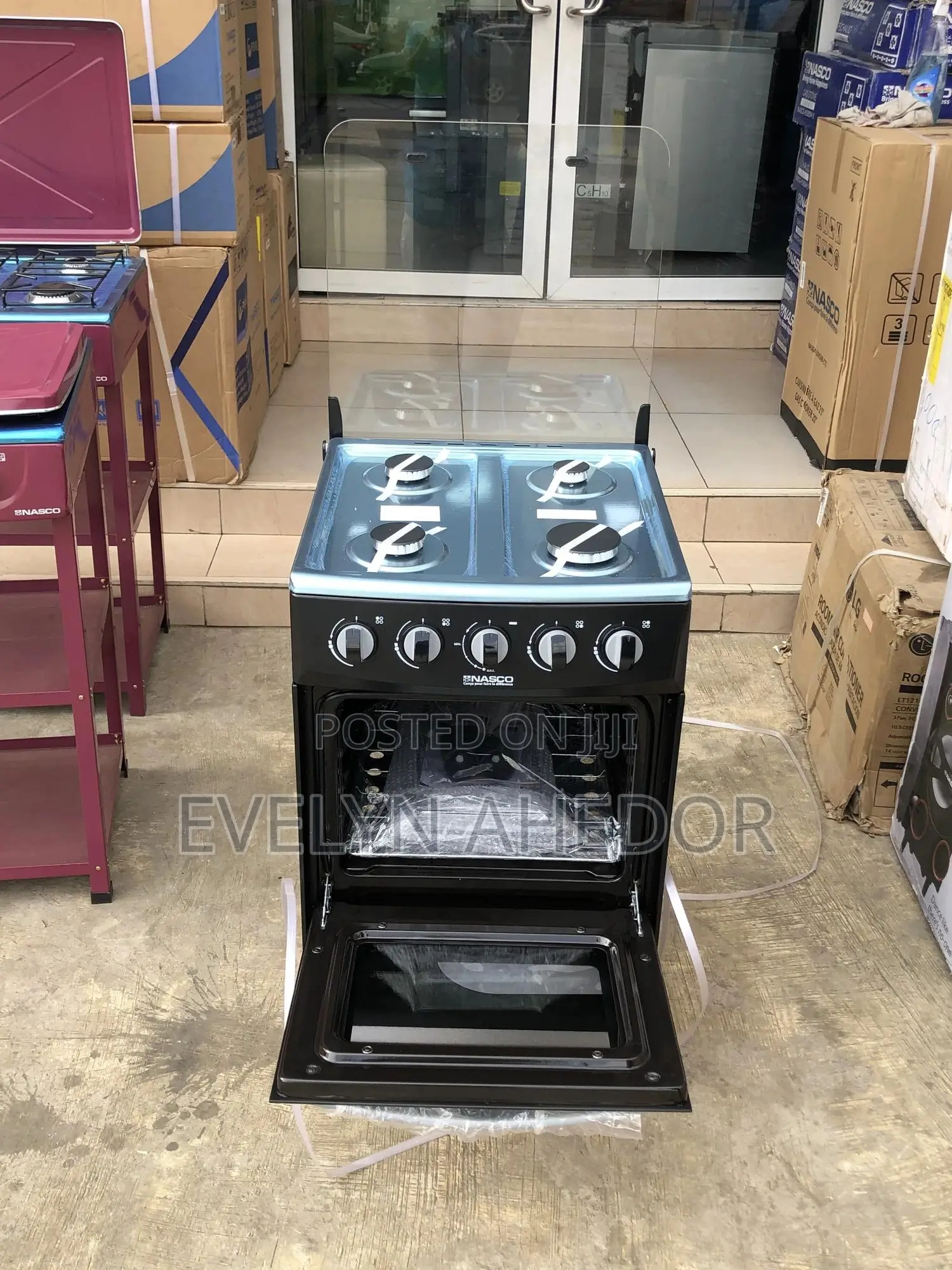 Quality Nasco Gas Cooker 50 by 50 With 4 Burners Available
