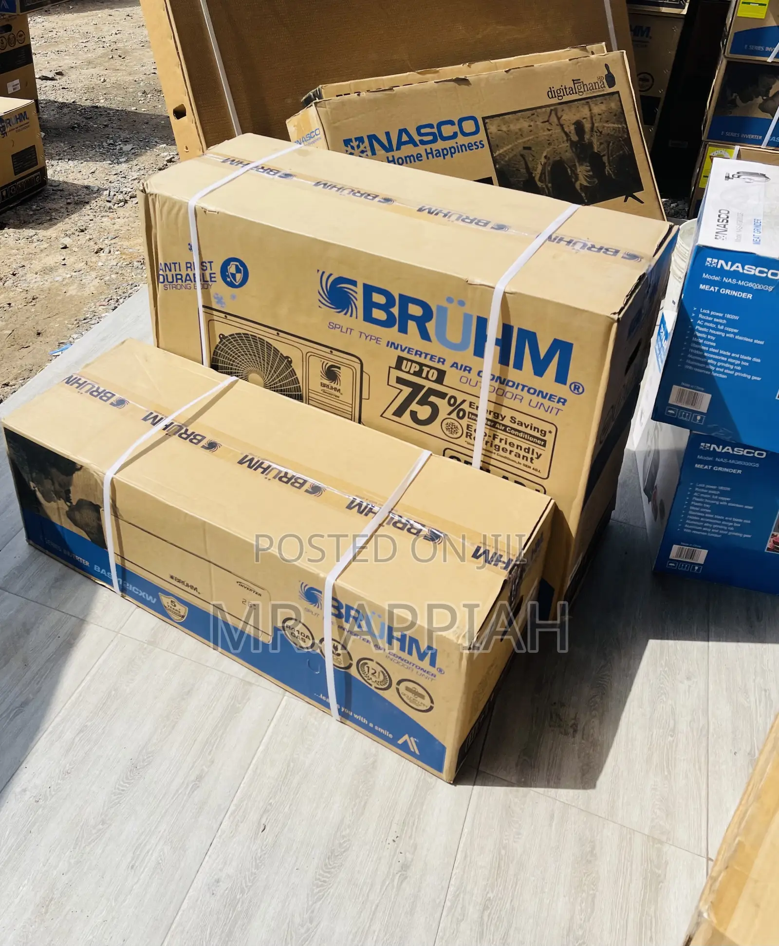 Bruhm 2.0hp Inverter Air Conditioner(R410 Gas)White