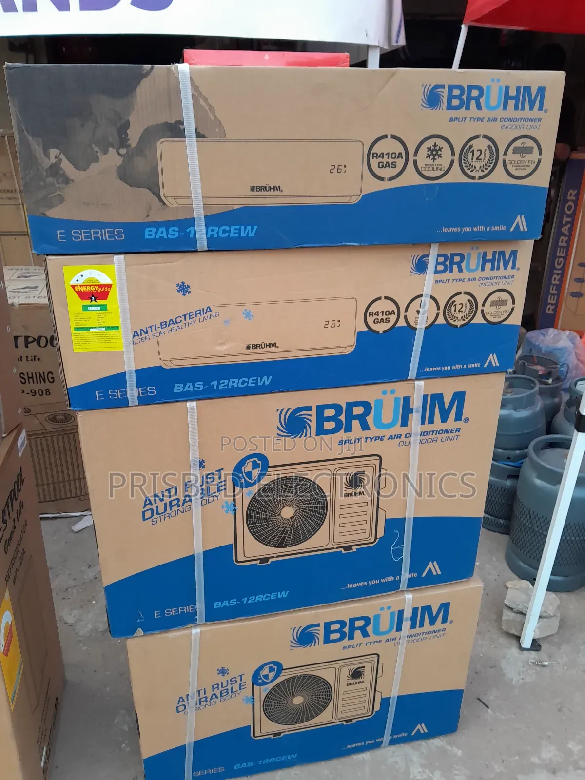 Bruhm Durable Air Conditioner 1.5hp R410gas~~